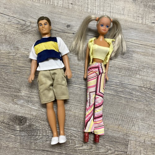 Puppen paar steffi und kevin - puppen,