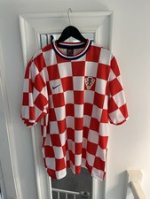 2001/02 Kroatien Nike Home Fußball Trikot XL Extra Large Vintage Y2K Selten 🟥⬜️