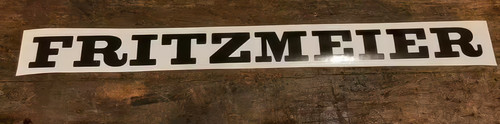 Fritzmeier verdeck aufkleber - fritzmeier,