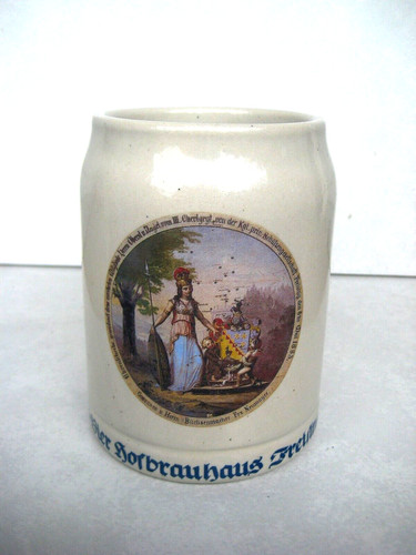 Originaler werbe bierkrug - originaler, werbe-bierkrug