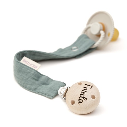 Schnullerband mit gravur namen - schnullerband,