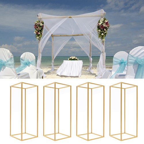 Gold flower stand wedding - ,