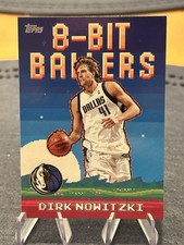 Dirk Nowitzki - Dallas Mavericks 2025 Topps NBA Flagship 8-Bit Ballers #8B-22