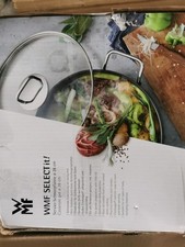 WMF Schmorpfanne 28 cm hoher Rand, Bräter Induktion, Schmortopf mit Deckel 5,0l,