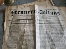 Brennerei- Zeitung 1932