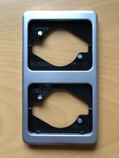 Berker 2fach Rahmen MB/STAR silberfarbig