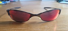 Oakley Wire Tap Wiretap 1.0 Sonnenbrille rot