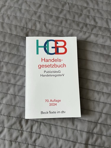 Hgb handelsgesetzbuch - hgb,