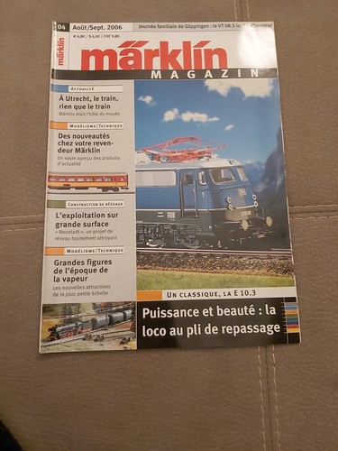 Zugkatalog märklin magazin - -,