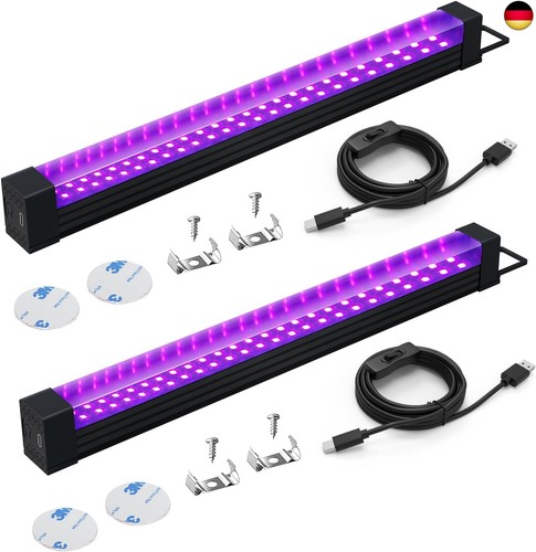 Schwarzlicht röhre 10w 2 - schwarzlicht,