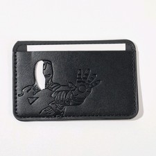 Iron Man Geldbörse Superheld Maske Kartenetui Hero ID Slim Wallet Geschenk für Männer Frauen