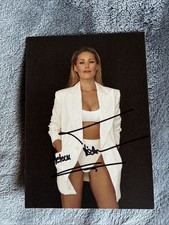 Autogrammkarte Helene Fischer 2025 handsigniert Rausch