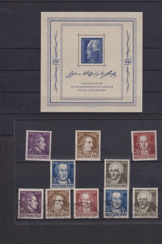 Sowj zone 1949 goethe - zone,
