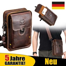 Herren,Schultertasche Echt