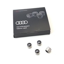 4X Original Audi Ventilkappen