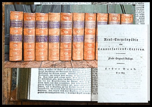 1819 brockhaus lexikon - 1819-20, brockhaus-lexikon