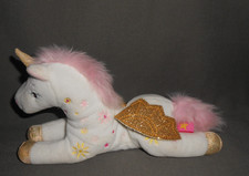 DIE SPIEGELBURG EINHORN PEGASUS MIT GLITZERFLÜGEL KUSCHELTIER