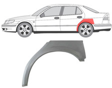 Für SAAB 9-5 1997- 2009 4 tur Radlauf Reparatur Blech Kotflügel / Links