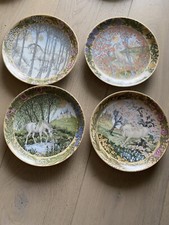 4 Hutschenreuther Wandteller