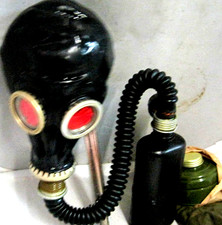 Gasmaske Flasche Gummi