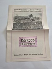 Dürkopp Motorwagen 1910