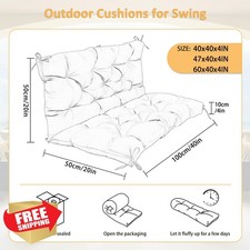 QLWYKJP Outdoor Swing Cushion