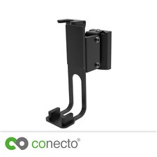 conecto Lautsprecher Wandhalterung für Sonos® One, One SL, Play:1, schwarz