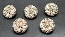 ⚜️ 5 alte Filigrane Silber