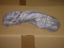 1 Bund WH Kragenlitze Kragentresse Tressenband silber, ehem. NVA Unteroffizier