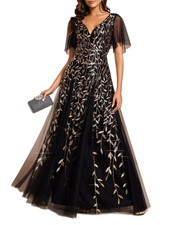 Ever-Pretty Damen V-Ausschnitt