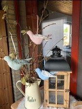 3 x Tilda Vogel, Stofftier