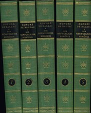 Die Menschliche Komödie 1.- 5. Band Deutsche Ausgabe in zehn Bänden Balzac, Hono