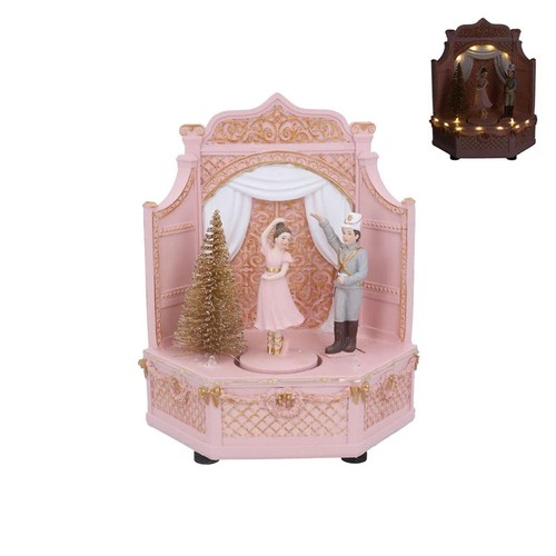 Rosa weihnachten drehende - rosa,