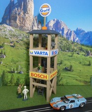 Presseturm Gulf Kameraturm XL Carrera 124 132 1:32 Gebäude Deko Tower Turm Uni