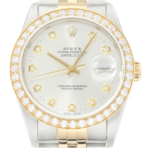 Rolex datejust 18k - rolex, &