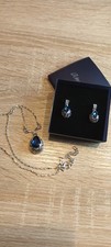 Schmuckset mit londonblauen