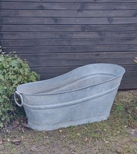 alte Zinkbadewanne antike