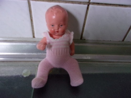 Alte kleine babypuppe höhe - babypuppe,,