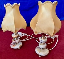 Nachttischlampen mit Onyx