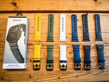 Nomad Rocky Point Band  für Apple Watch 45mm/46mm/49mm in Forest ( Grün)