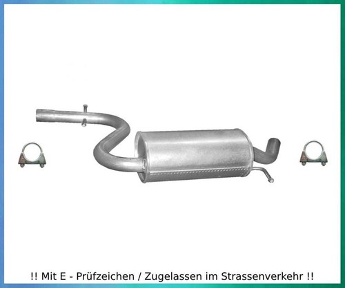 Mittelschalldämpfer audi - mittelschalldämpfer, a3