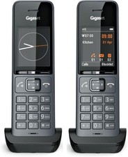Gigaset Comfort 520HX Duo DECT Ladeschale titan-schwarz Verpackung beschädigt