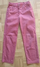 Legere Hose Zerres Gr. 38 Jeans in herbstlichem Rot 