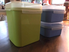 Tupperware Bellevue Vorratsbehälter Box - 1x 1,2 Liter / 2x 450 ml - 3er Set