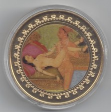 Kamasutra - Sonderprägung - mit 999 Feingoldauflage in Münzkapsel 03