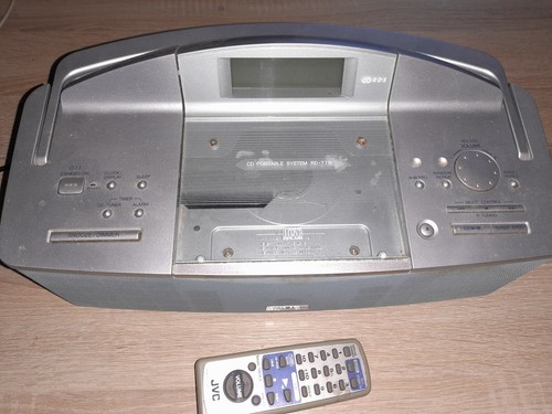 Jvc portable system - cd,