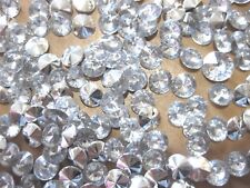80 Acryl-Strass-Glitzersteine, rund, ca.8mm ,zum Basteln,Dekorieren  St78