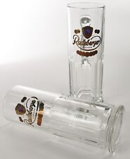 2 x Radeberger Pilsner Bier Glas Seidel 0,3l Henkelkrug seit 1872 Gläser 0925