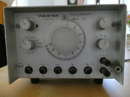 Wavetek model 110 - model,