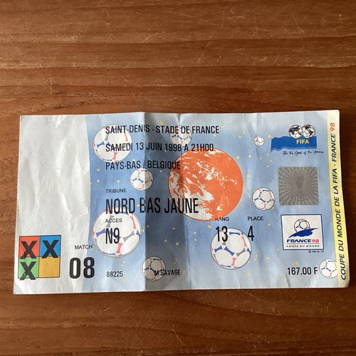 Ticket 1998 frankreich - 1998,